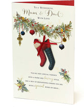 Mam and Dad Christmas Card
